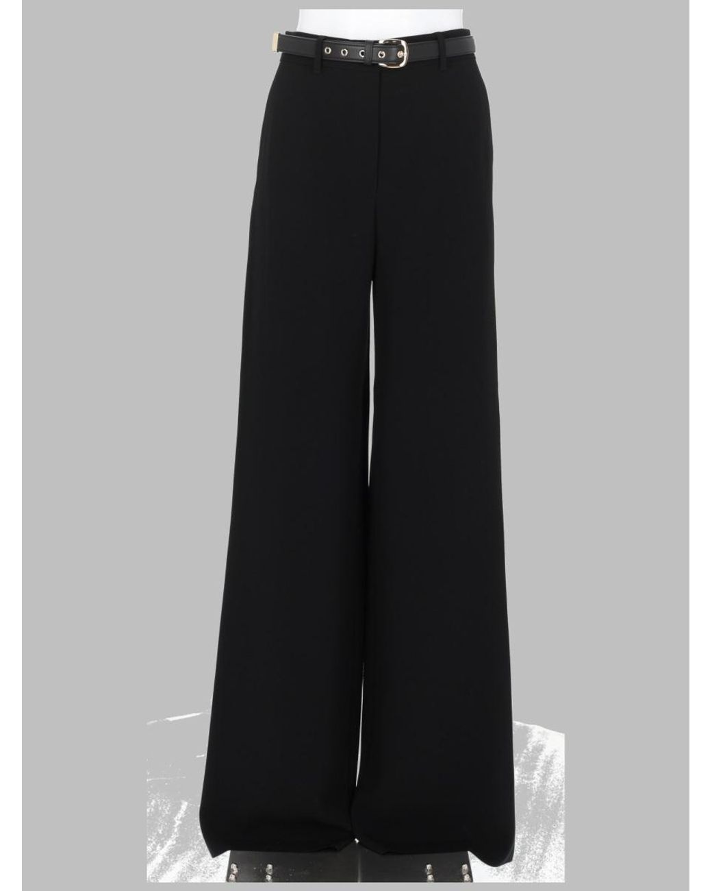 Max Mara Black Pantalone Ampio