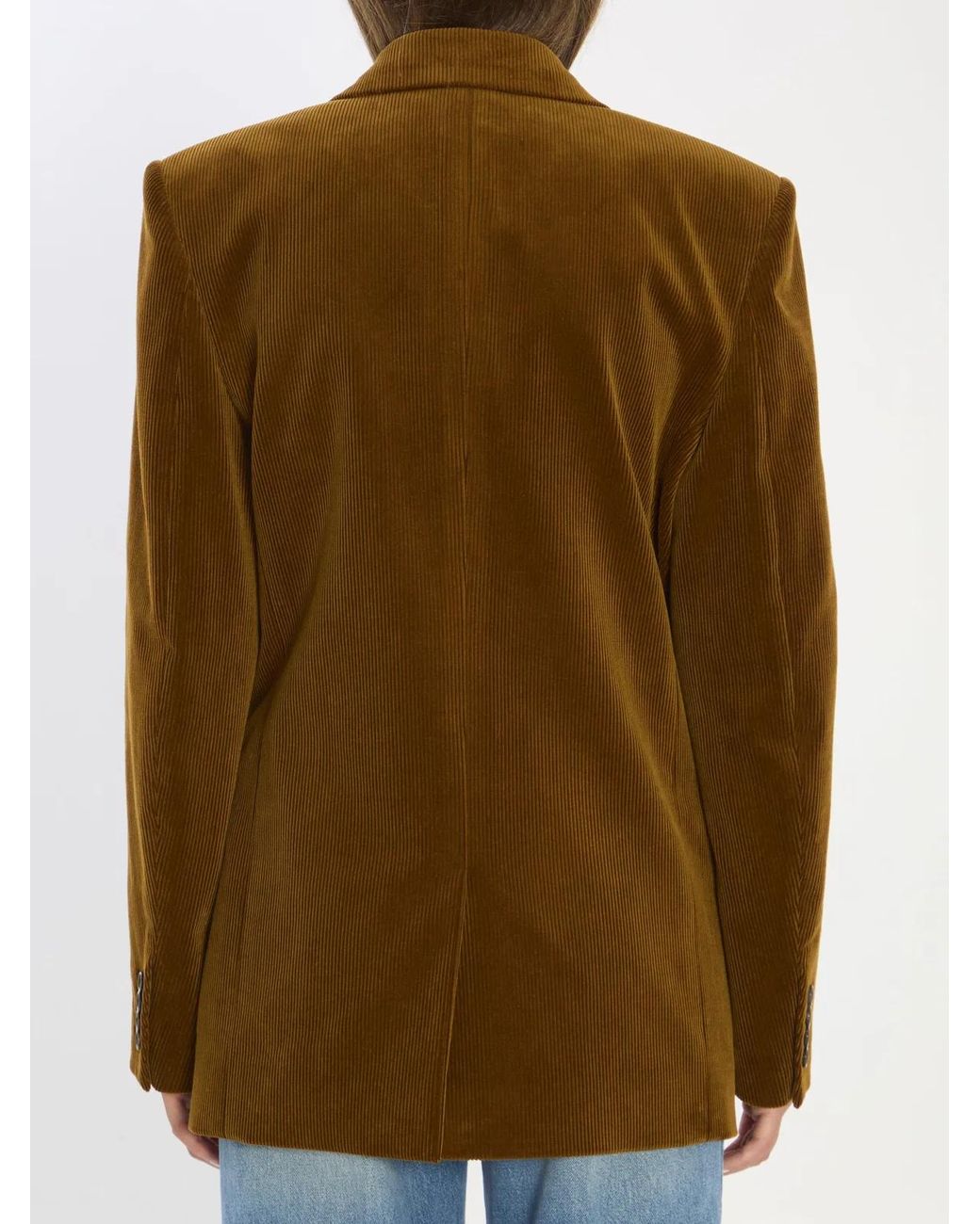Saint Laurent Brown Velvet Jacket