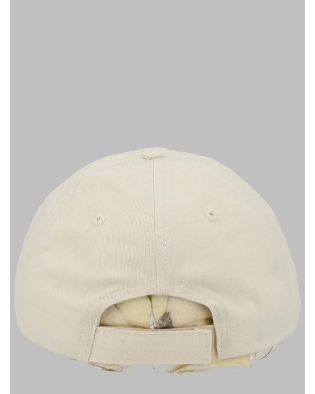 Palm Angels Natural Mini Logo Baseball Cap For Girls