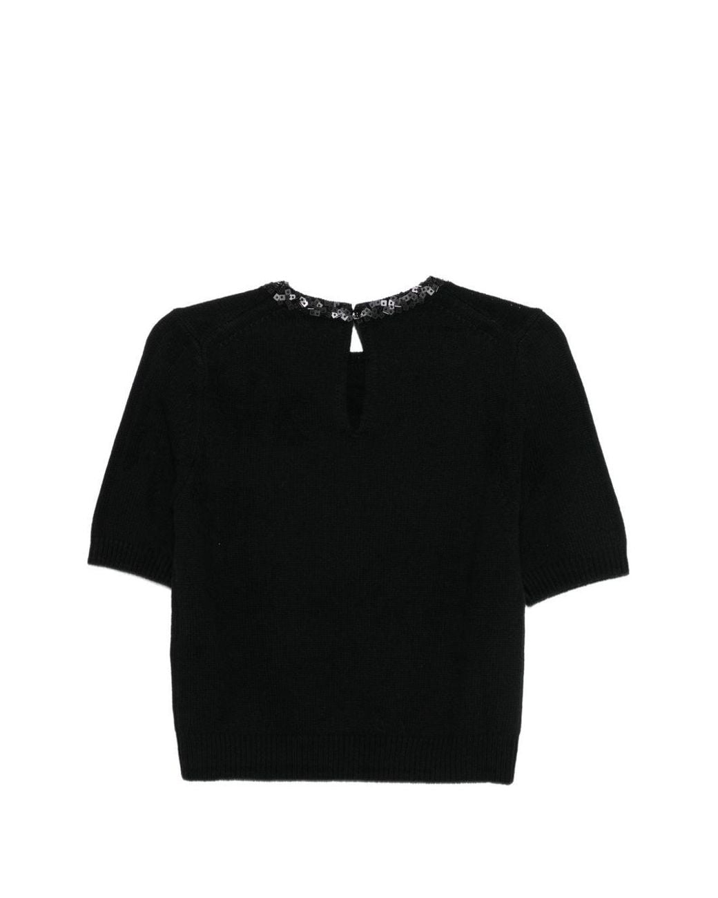 Semicouture Black Kate Wool Sweater