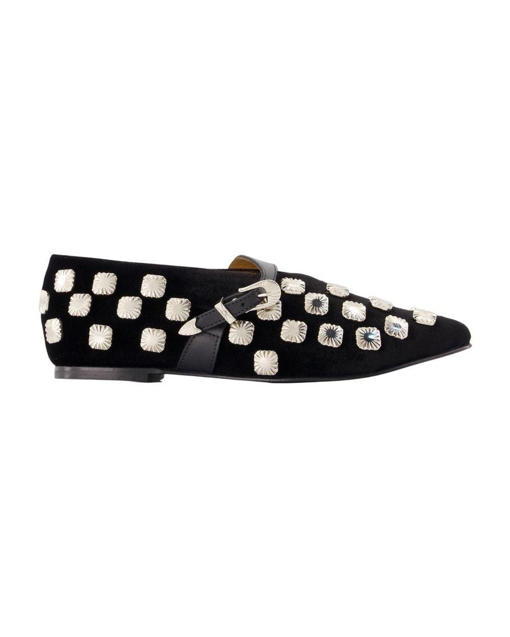 Toga Black Aj1516 Ballerinas