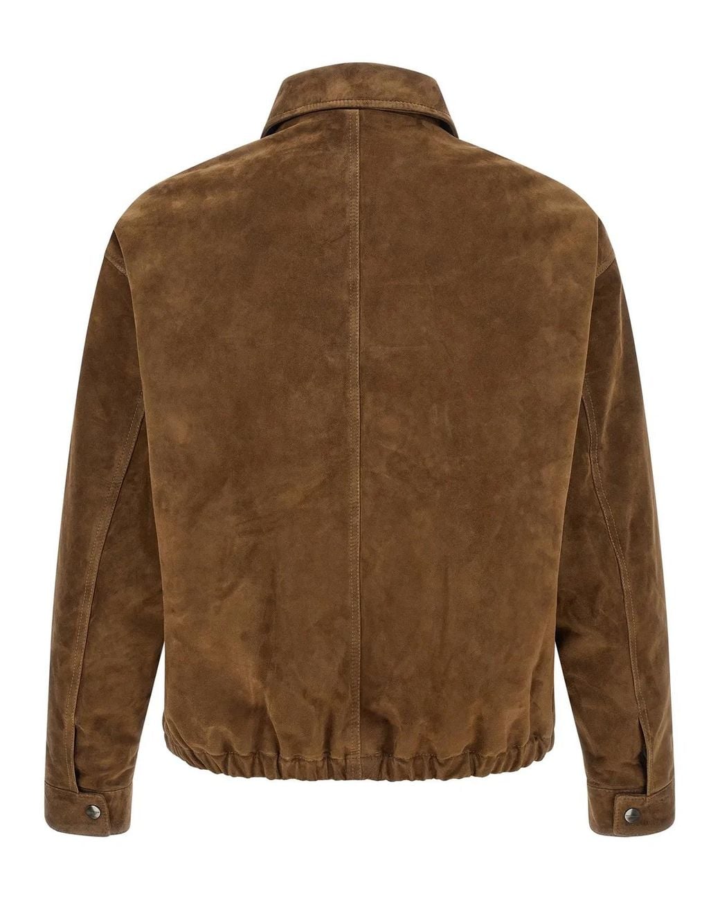 Giorgio Brato Brown Suede Jacket for men