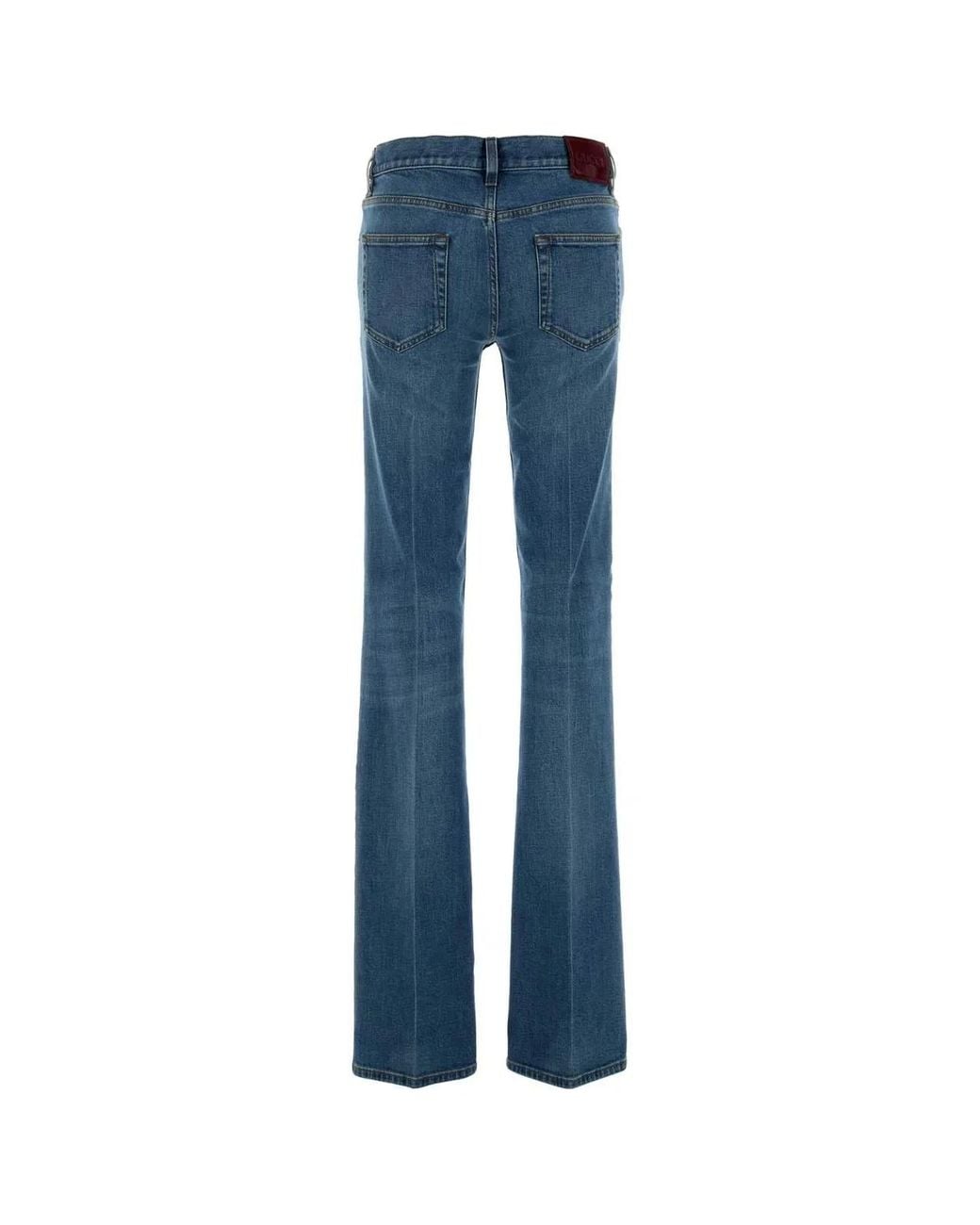 Gucci Blue Co Ea Flare Pants