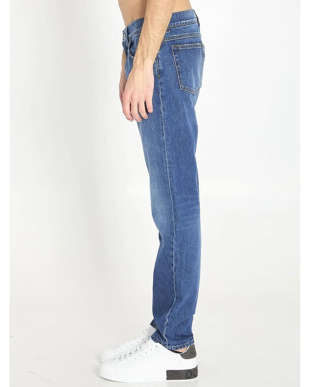 Dolce & Gabbana Blue Dolce&Gabbana Denim Pants for men
