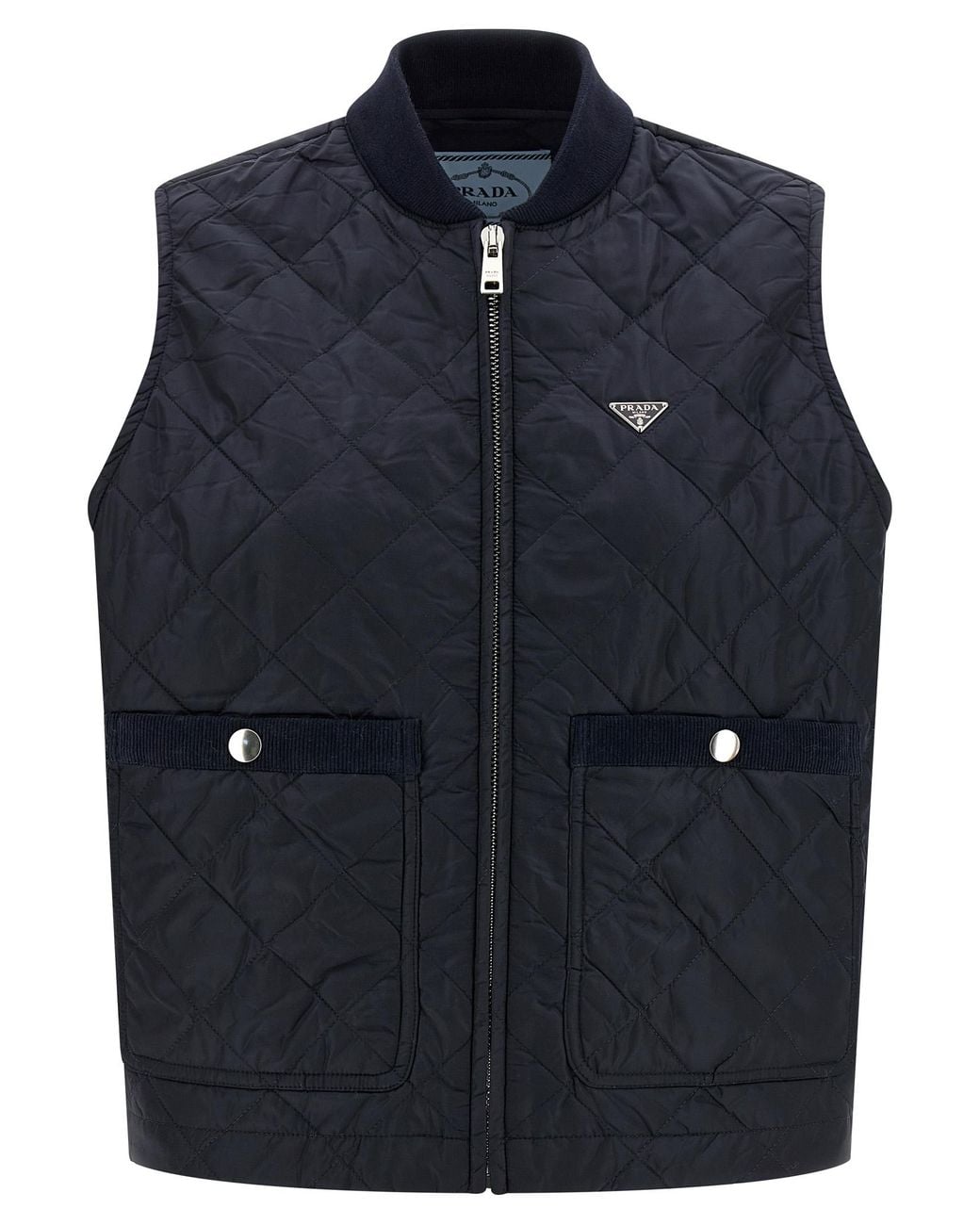 Prada Blue Re-Nylon Vest
