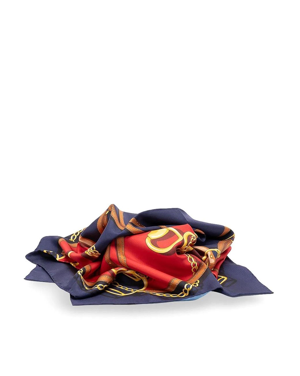 Gucci Red Equestrian Foulard