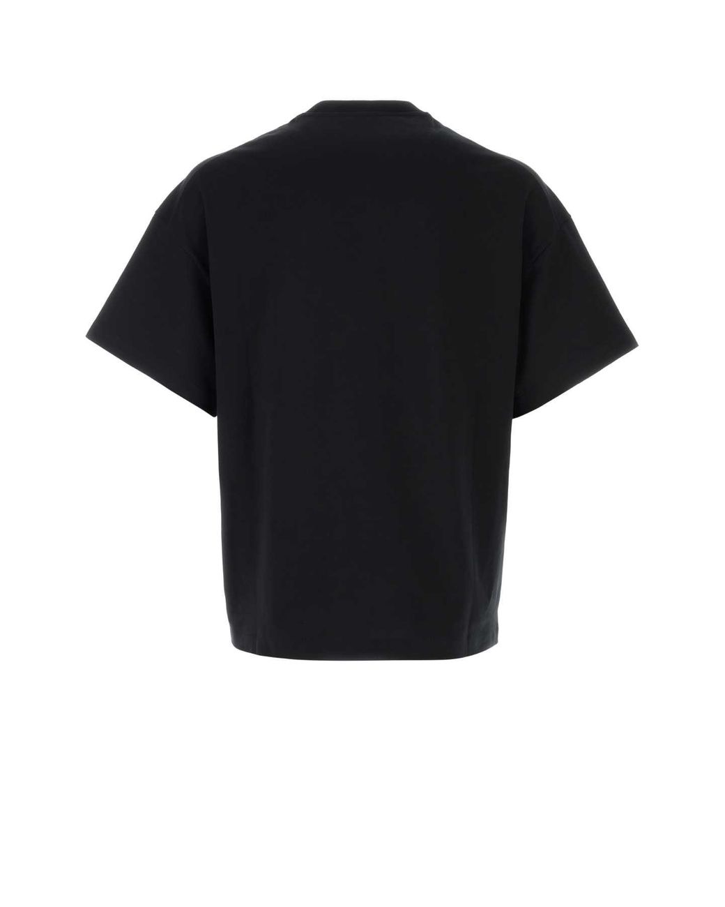 Jil Sander Black Cotton T-Shirt for men