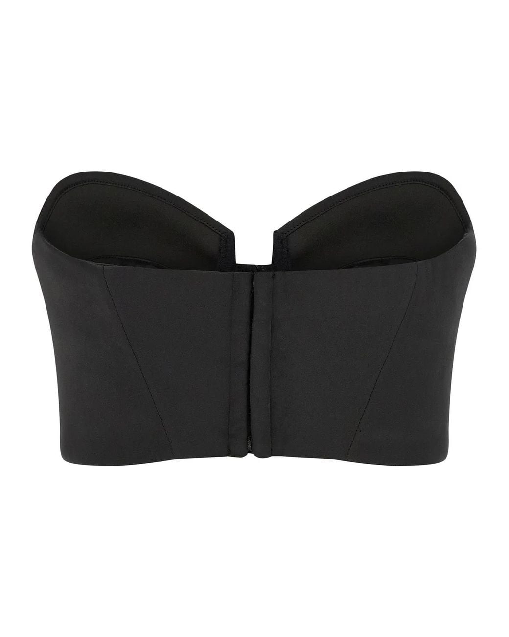 Elisabetta Franchi Black Bustier Top