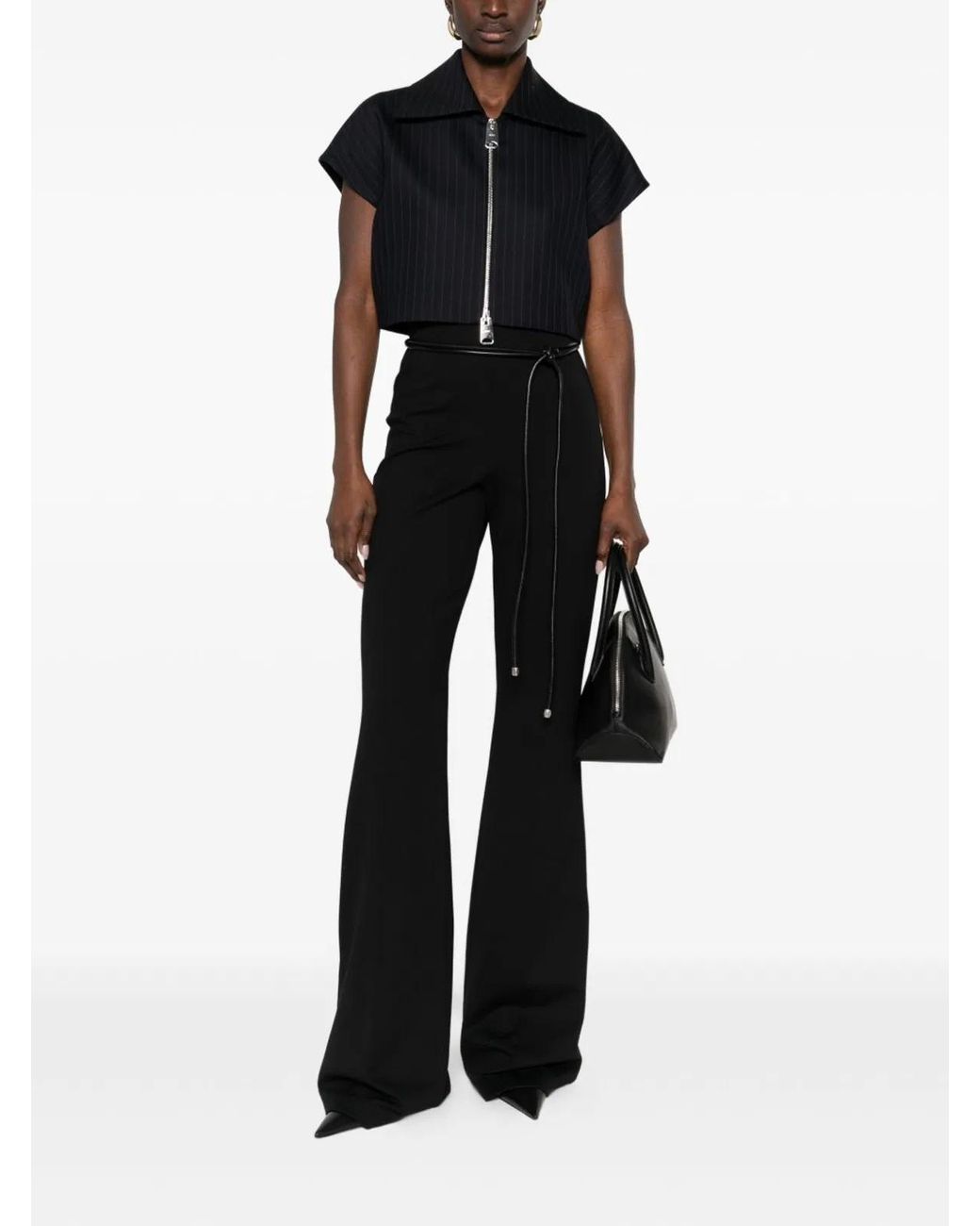 Max Mara Black Nylon Blouson Jacket