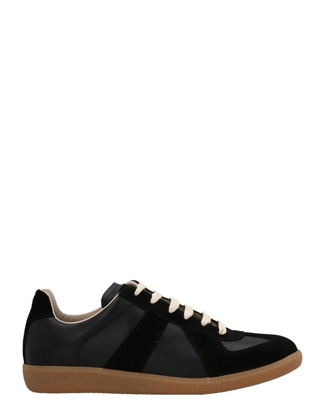 Maison Margiela Black 'Replica' Sneakers for men