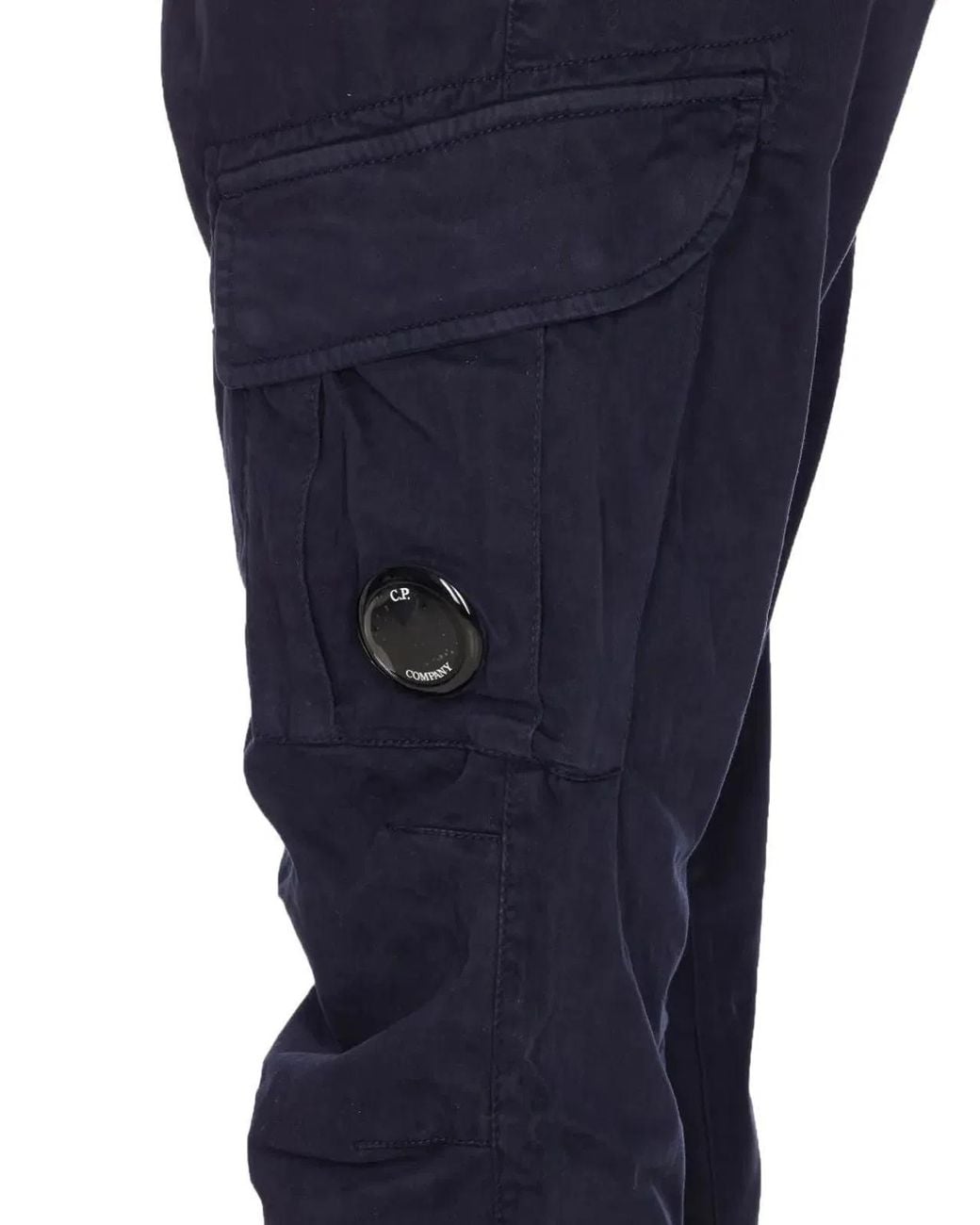 C P Company Blue C.P.Company Cargo Pant Stretch