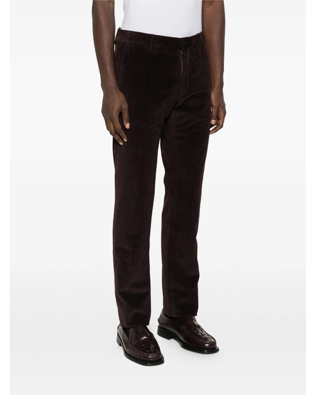 Incotex Black Pantalone for men