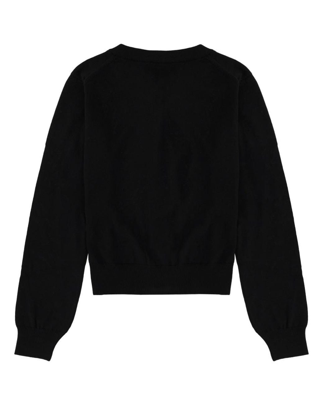 Maison Kitsuné Black Maison Kitsuné Cardigan "Baby Fox"