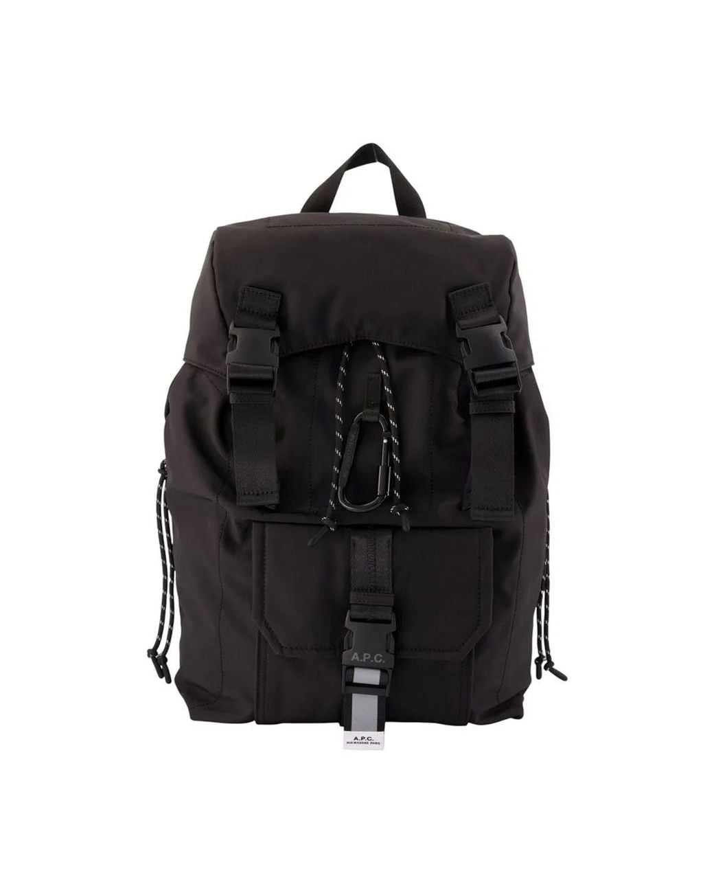 A.P.C. Black Trekking Backpack for men