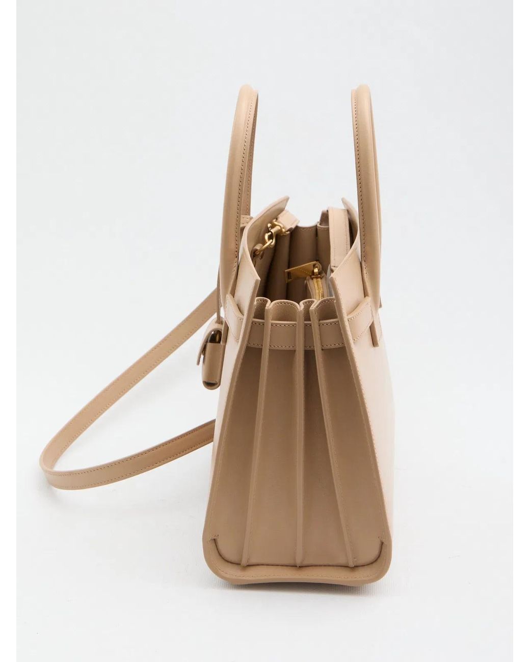 Saint Laurent Natural Sac De Jour Baby Bag