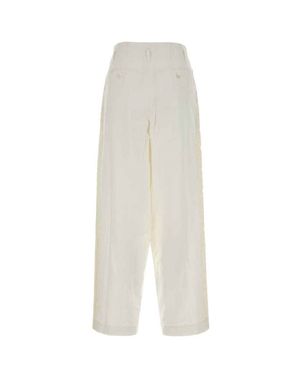 Bode White Closerie Murray Trousers