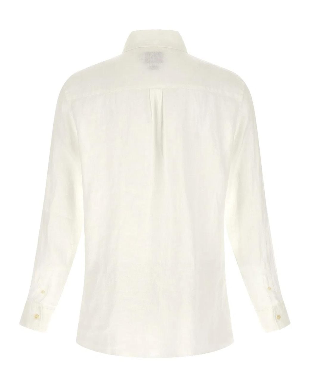 Mc2 Saint Barth White Full Sleeves Polo for men