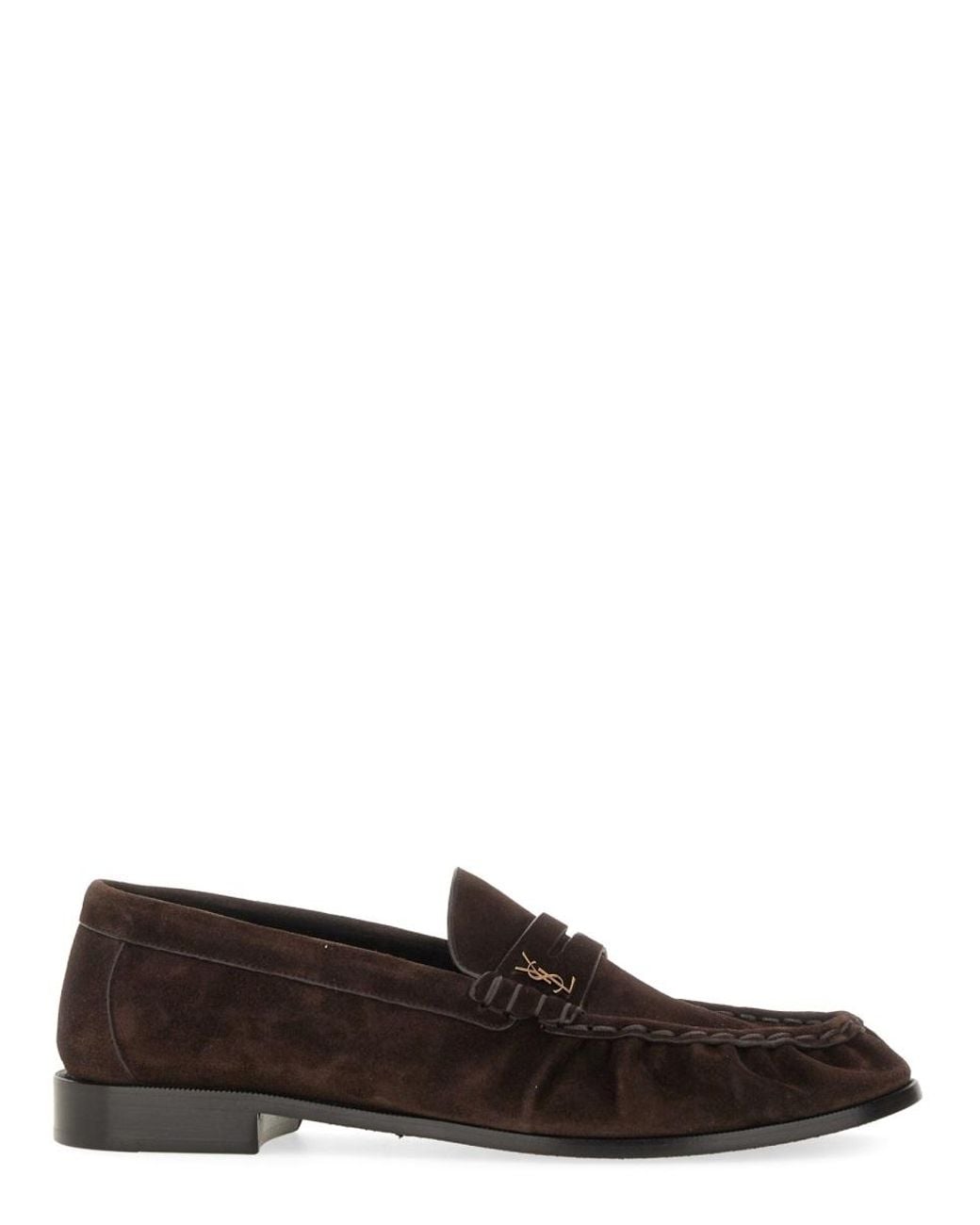 Saint Laurent Brown Mocassino "Le Loafer" for men