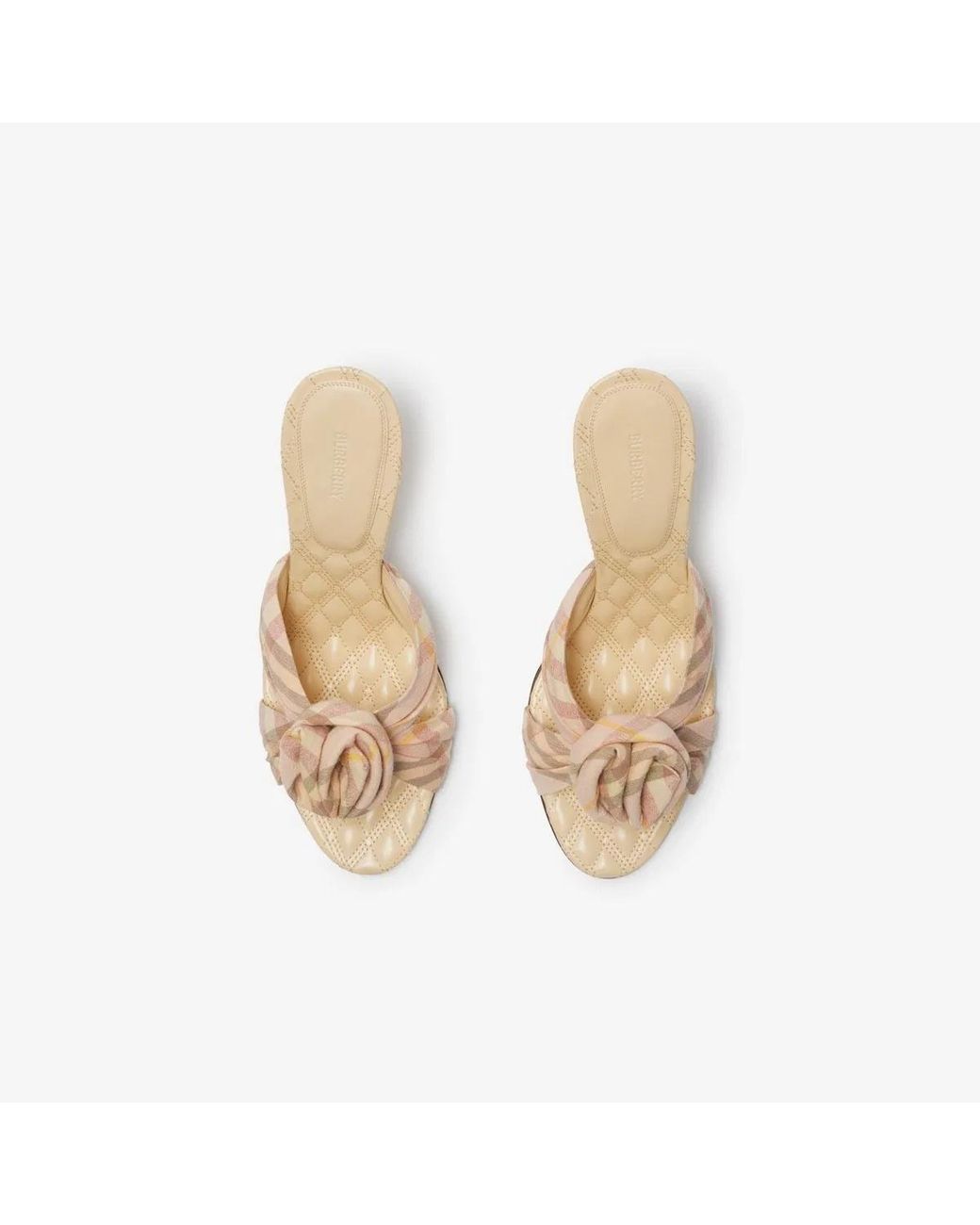 Burberry Metallic Birdie Slingback Pumps 55