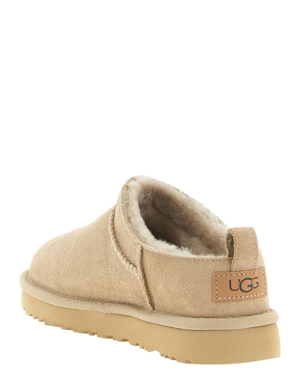 Ugg Natural 'Classic Micro' Sabots