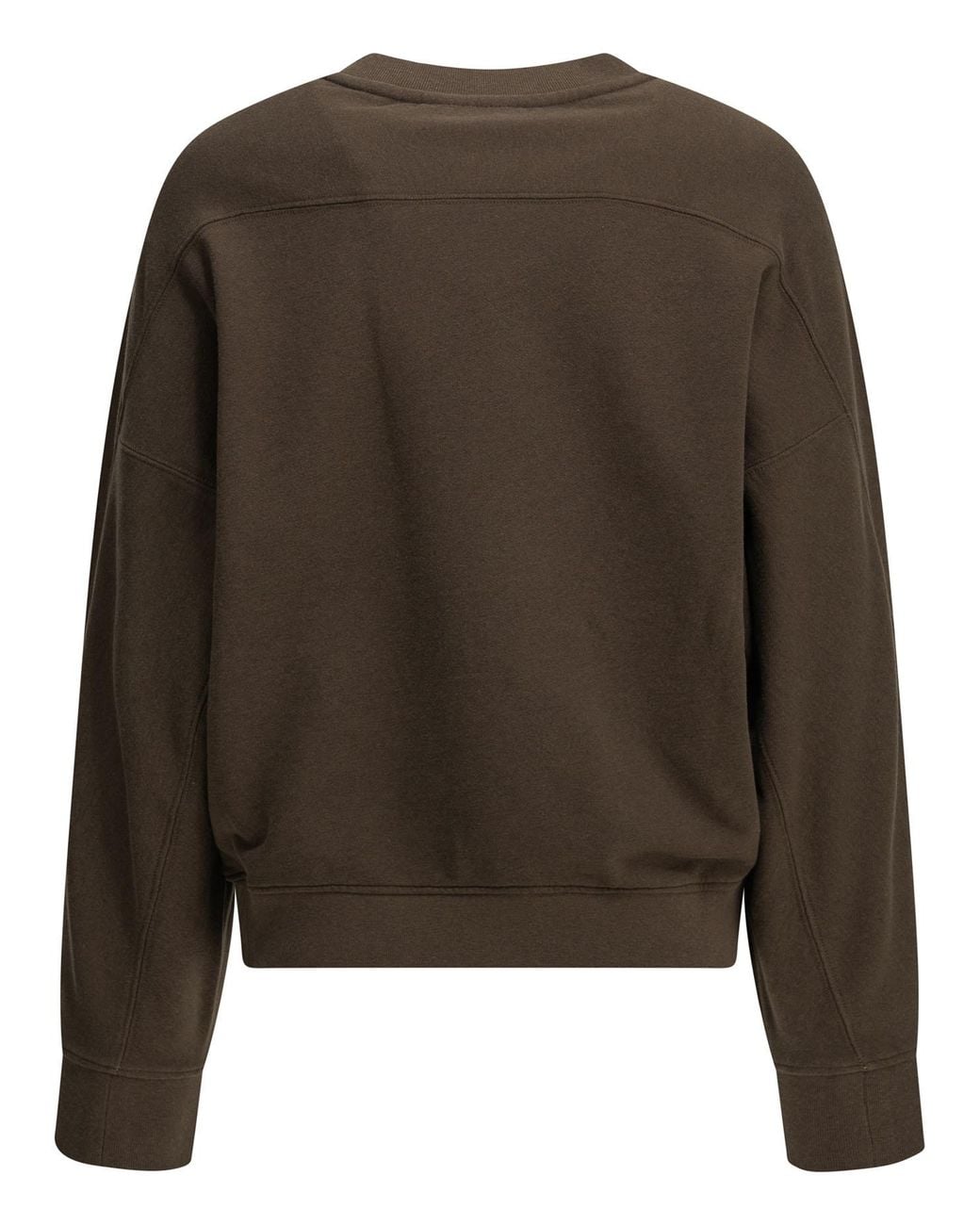 Maison Kitsuné Brown Maison Kitsuné "Baby Fox" Crew-Neck Sweatshirt