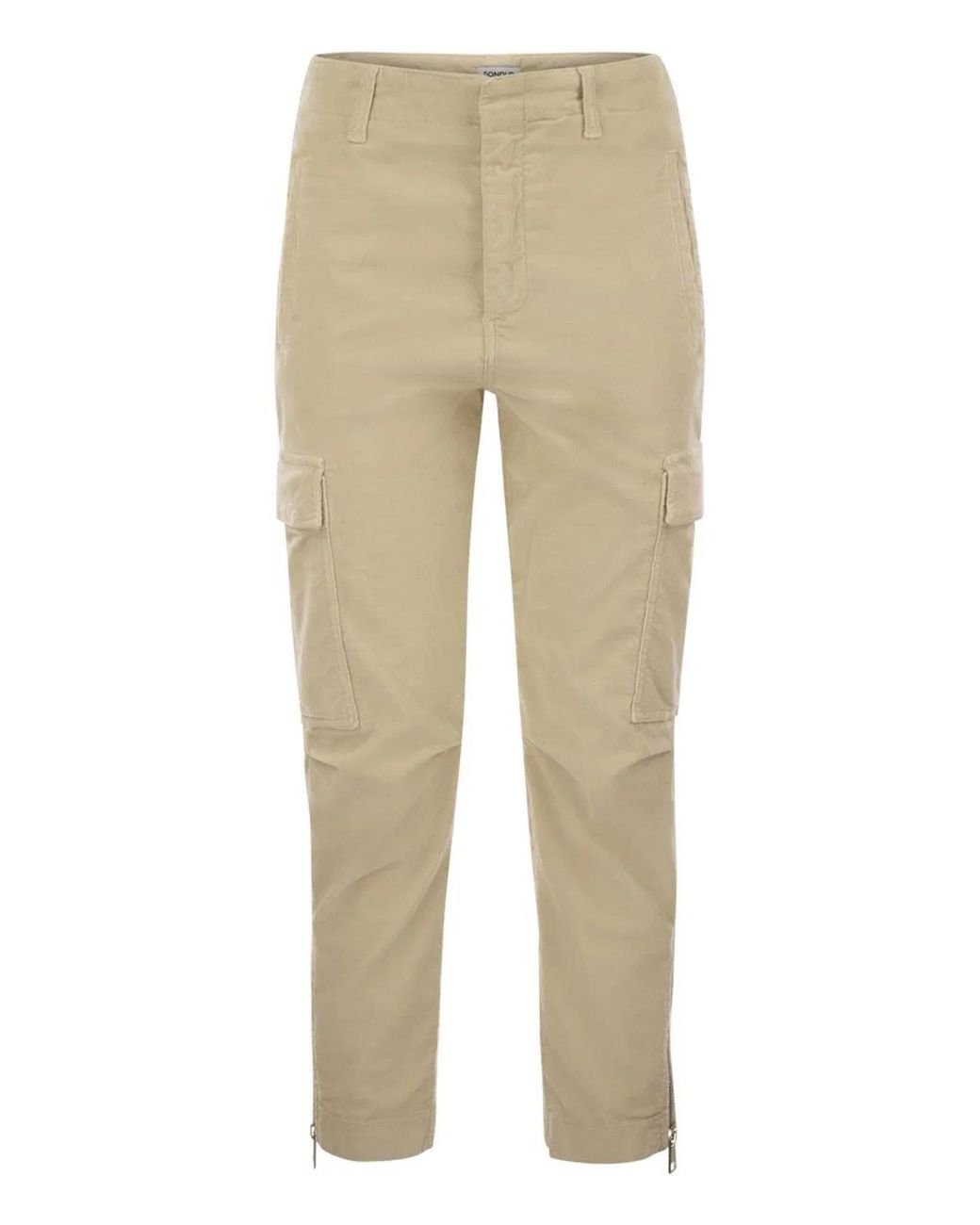 Dondup Natural Velvet Cargo Pants