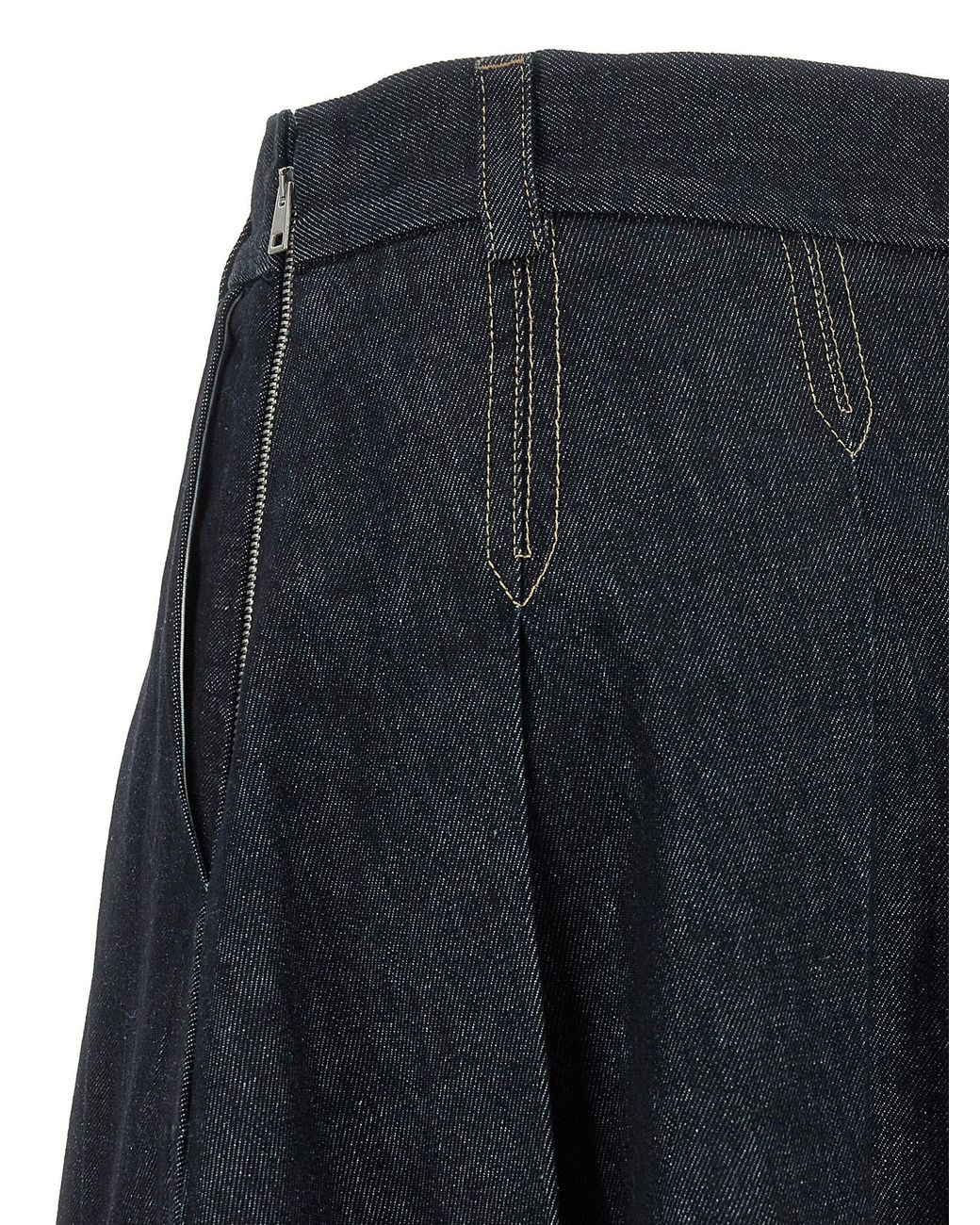 Tela Black 'Charlotte J' Denim Skirt