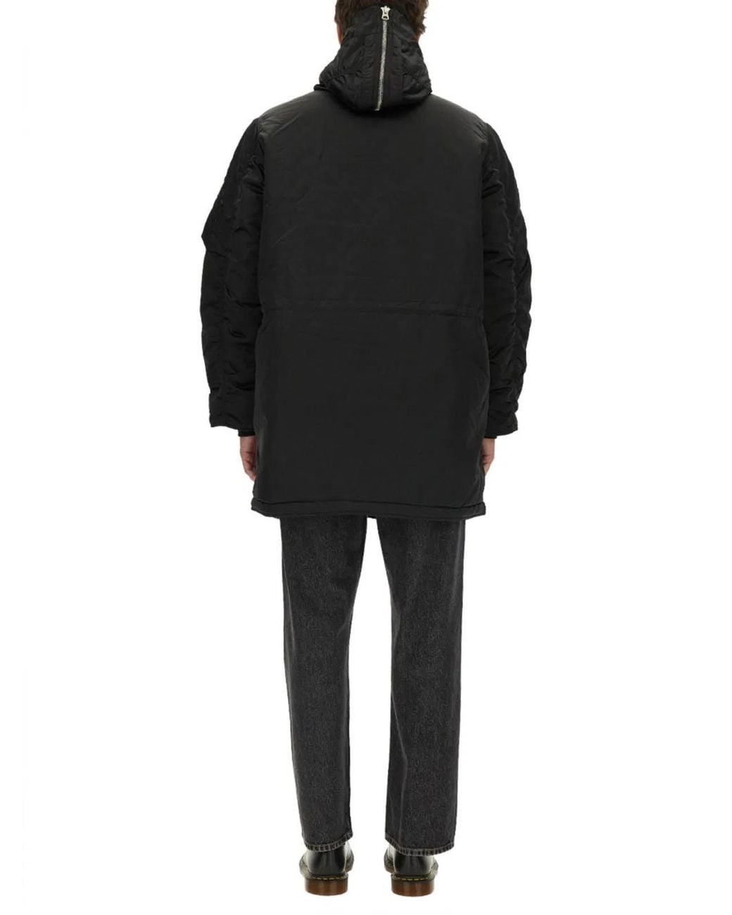Alpha Industries Black Shell/Lining: 100% Nylon Sports Jackets