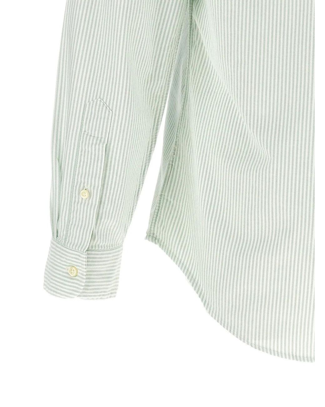 Polo Ralph Lauren White Stripes Shirt for men