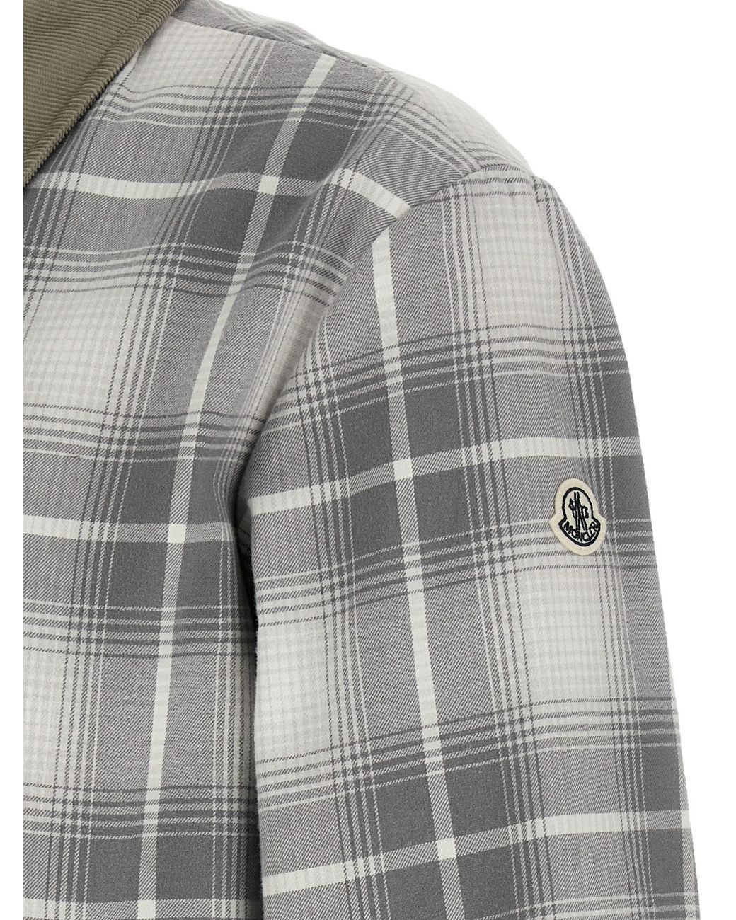 Moncler Genius Gray Moncler X Frgmt 'Ryūha' Reversible Jacket for men