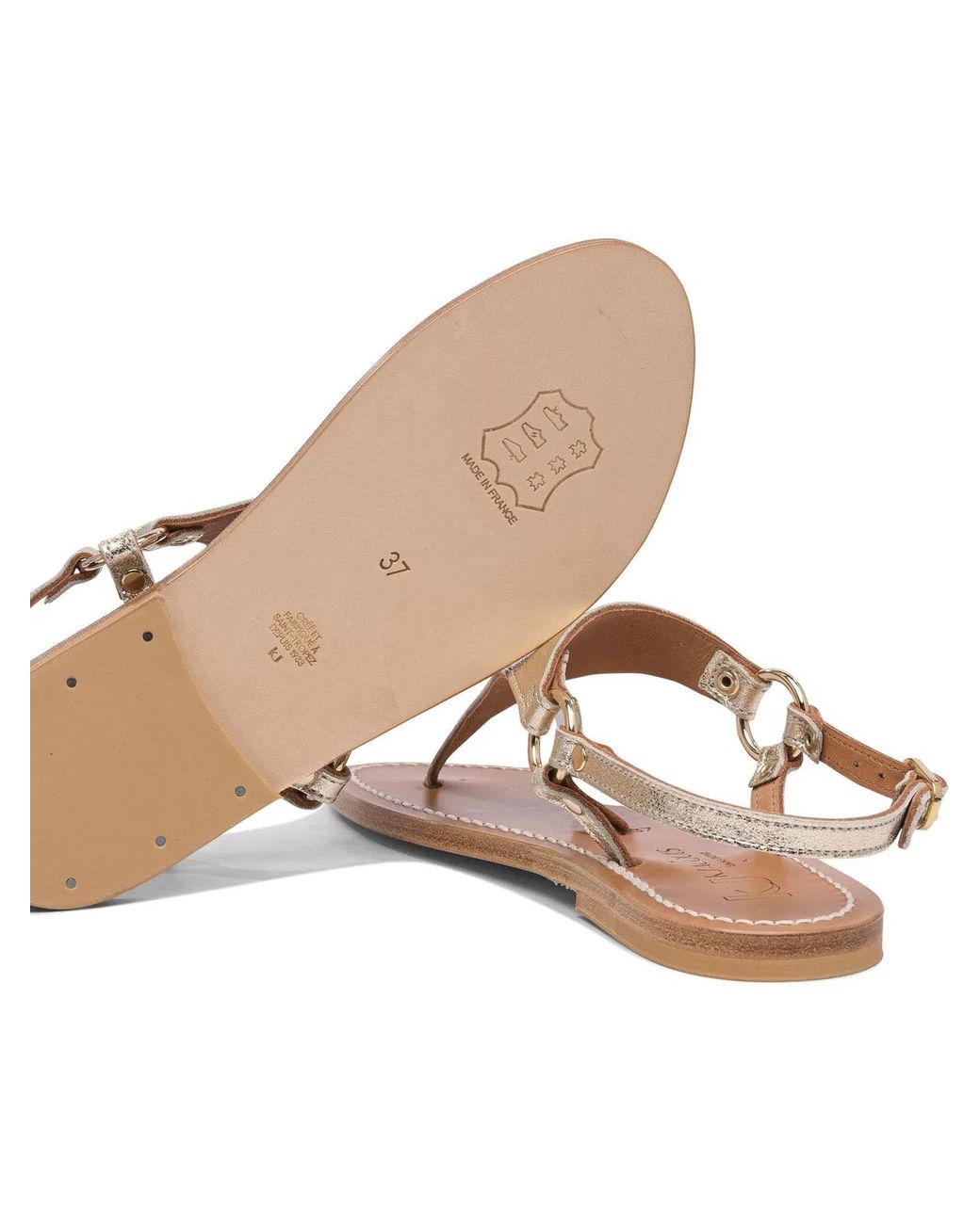 K. Jacques Brown Sandals
