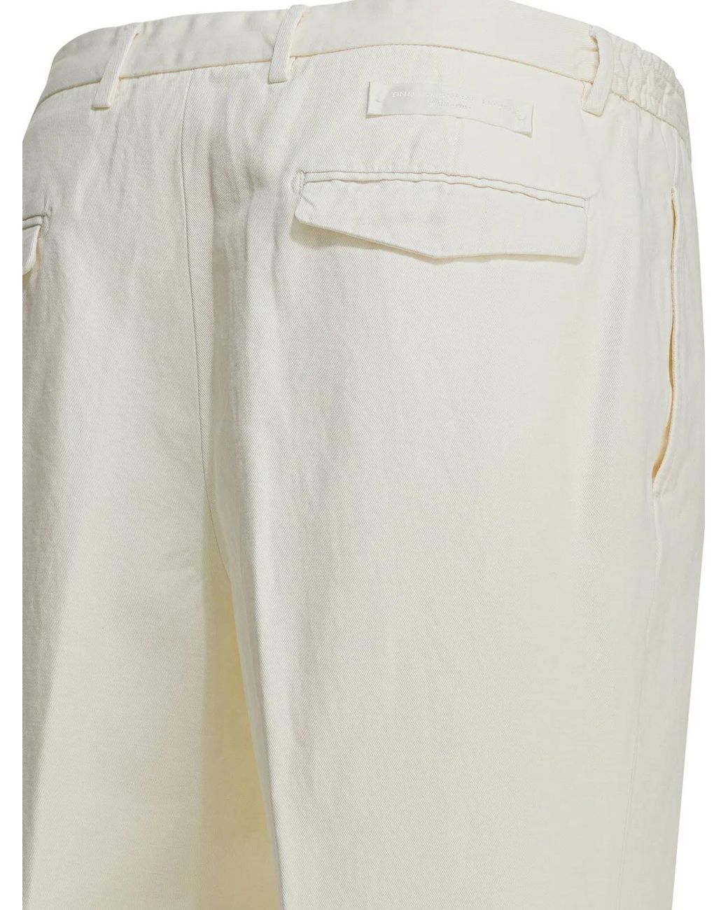 Briglia 1949 Natural Cotton Linen Trousers for men