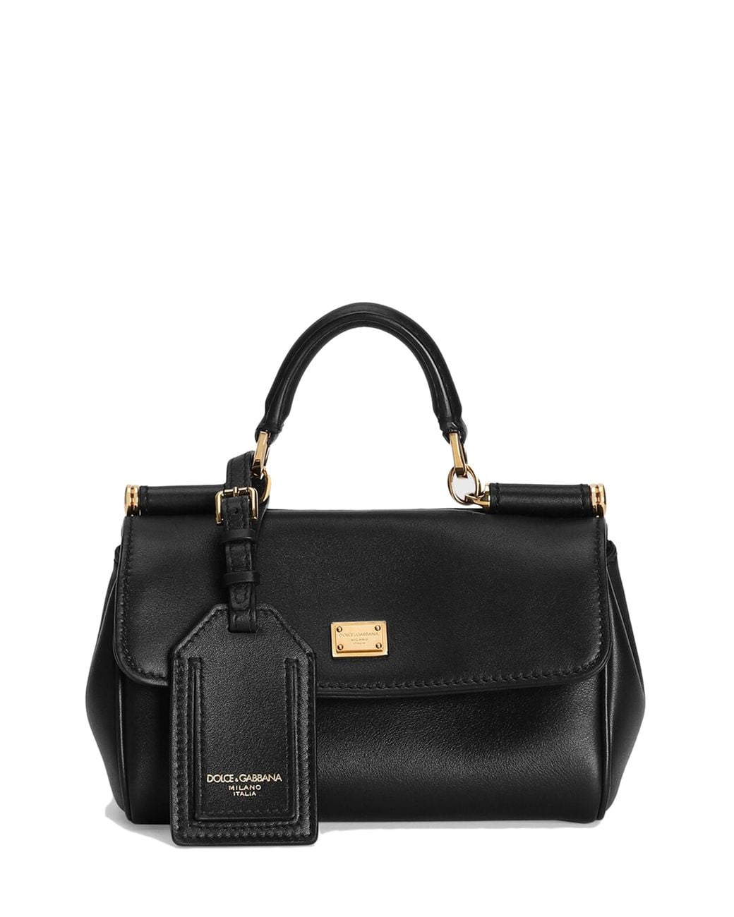 Dolce & Gabbana Black Dolce & Gabbana Mini My Sicily Handbag