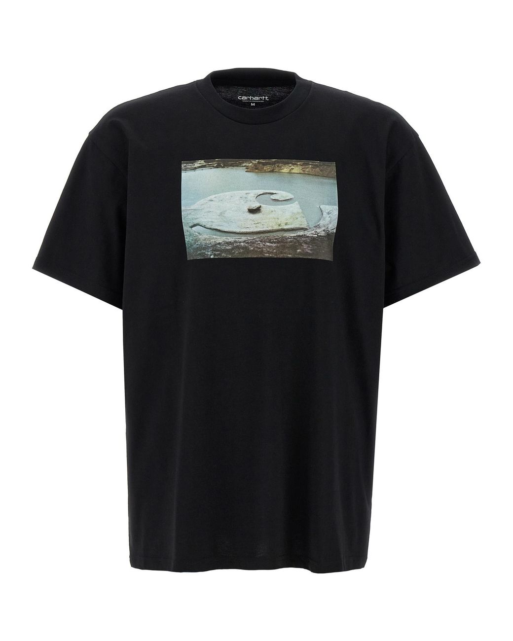 Carhartt Black 'Muddy Water' T-Shirt for men