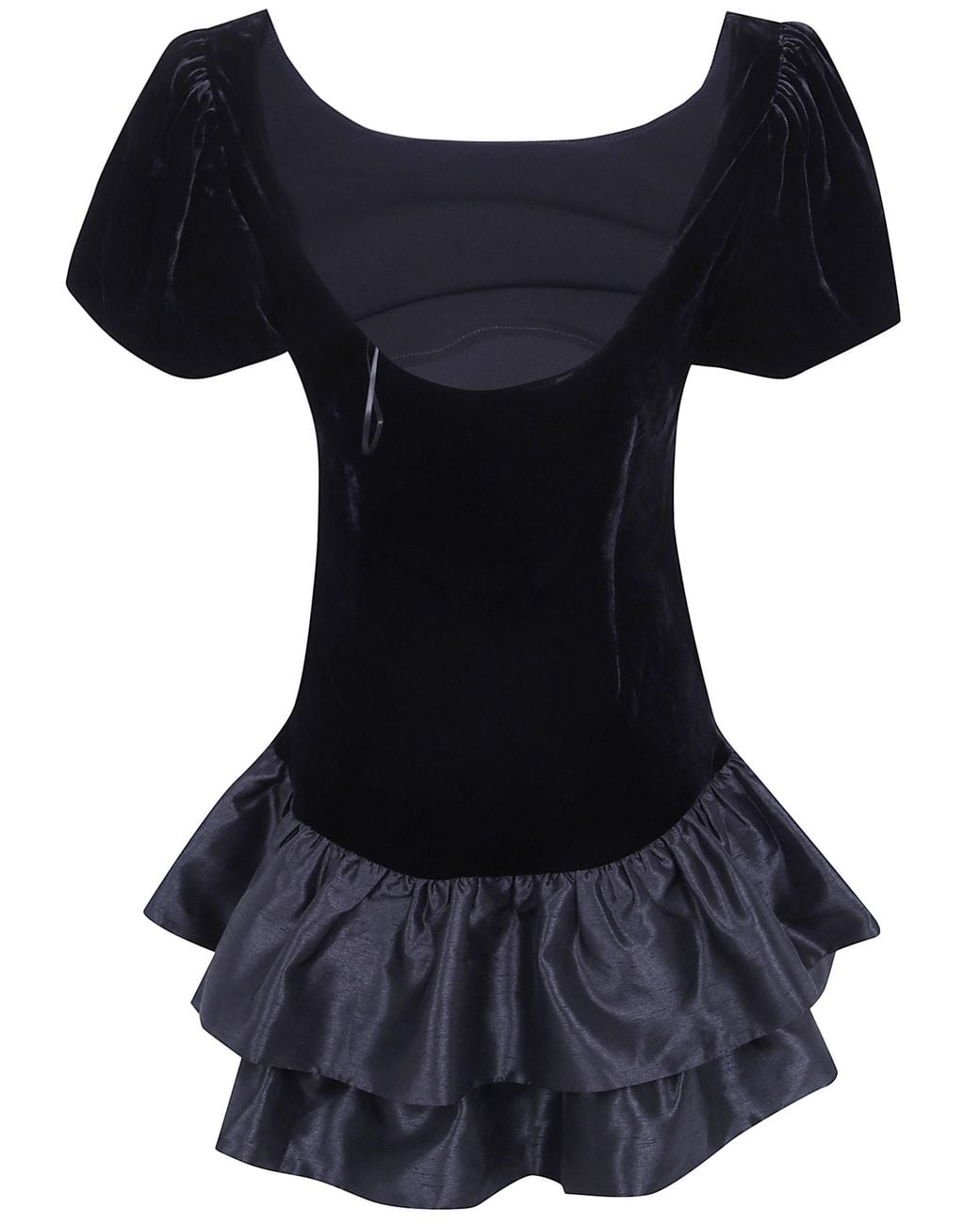 Rixo Black "Anabella" Dress