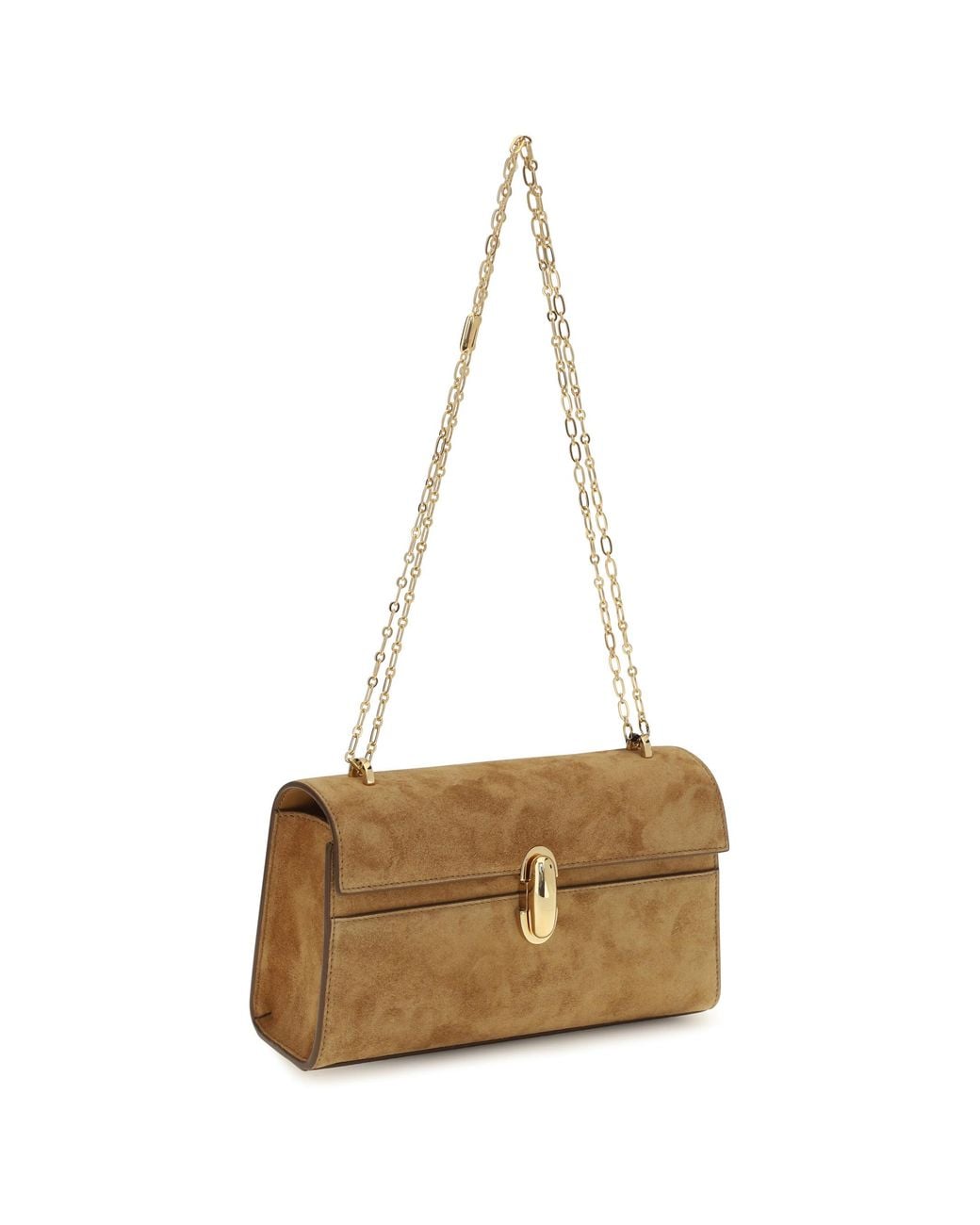 SAVETTE White Symmetry Chain Pouch