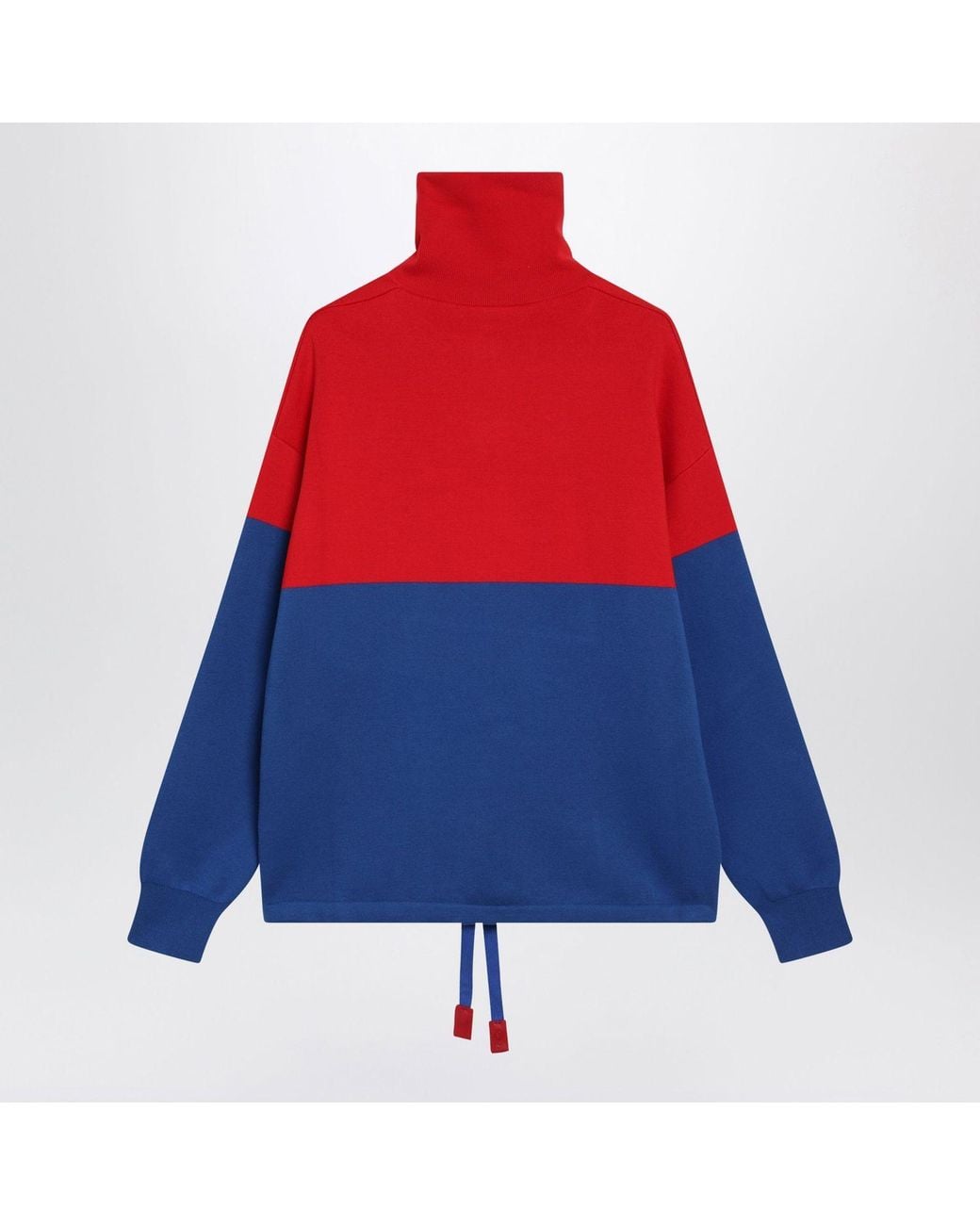 Loewe Blue Twotone And Cotton Sweatshirt