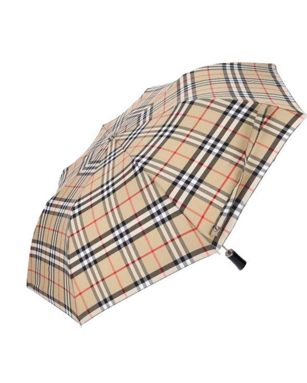 Burberry Black Vintage Check Cap