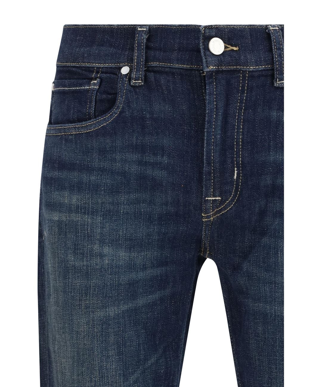 7 For All Mankind Blue Modern Dojo Jeans for men