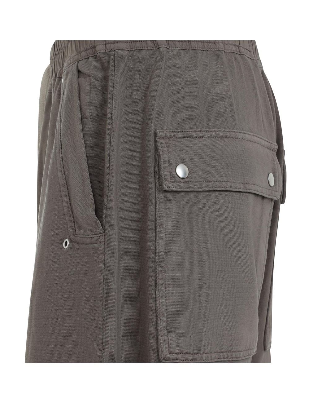 Rick Owens Gray Dust Geth Belas Pants for men