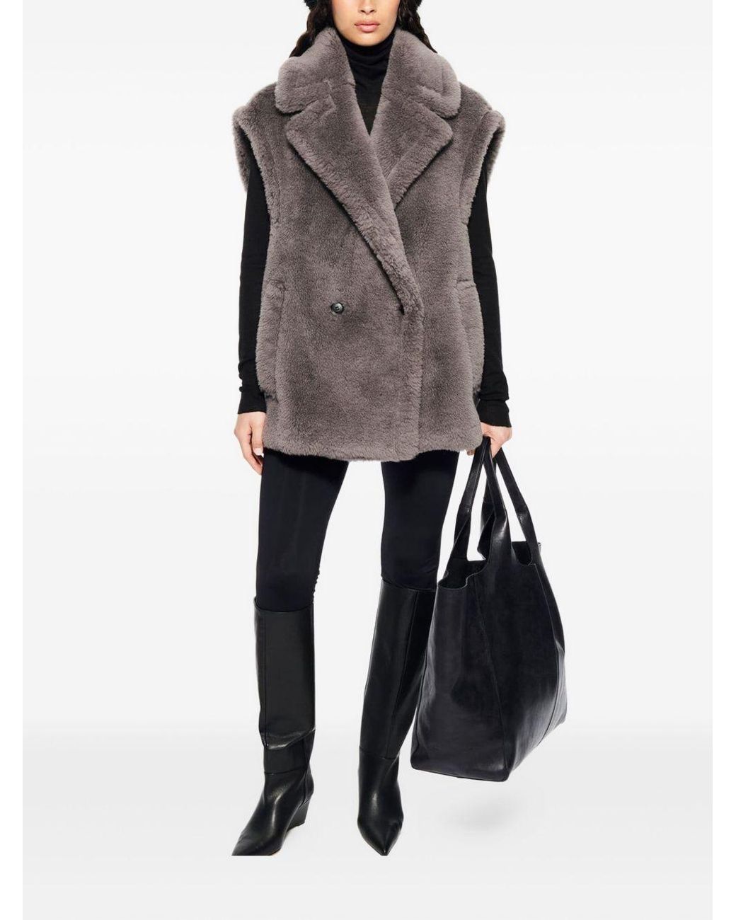Stand Studio Gray Clary Vest