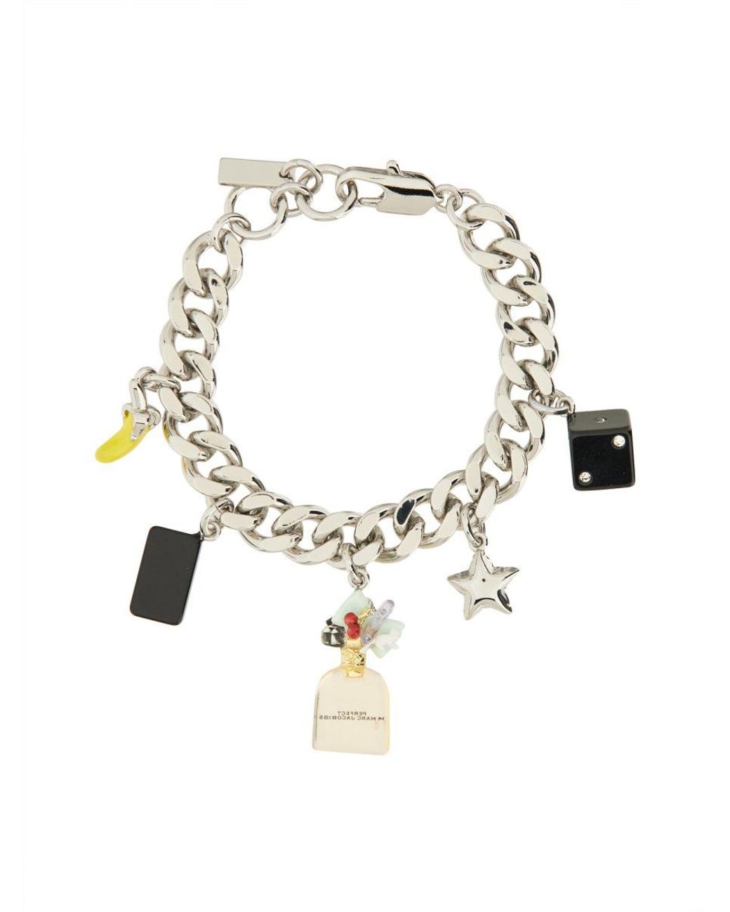 Marc Jacobs White "Perfect Charm" Bracelet