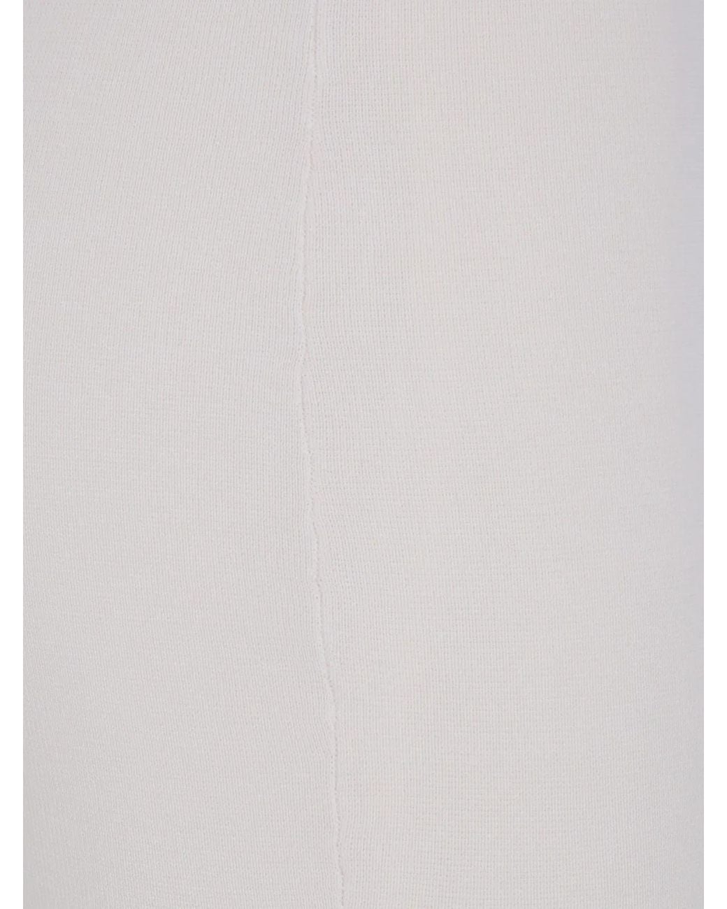 Entire studios White "Knit" Skirt