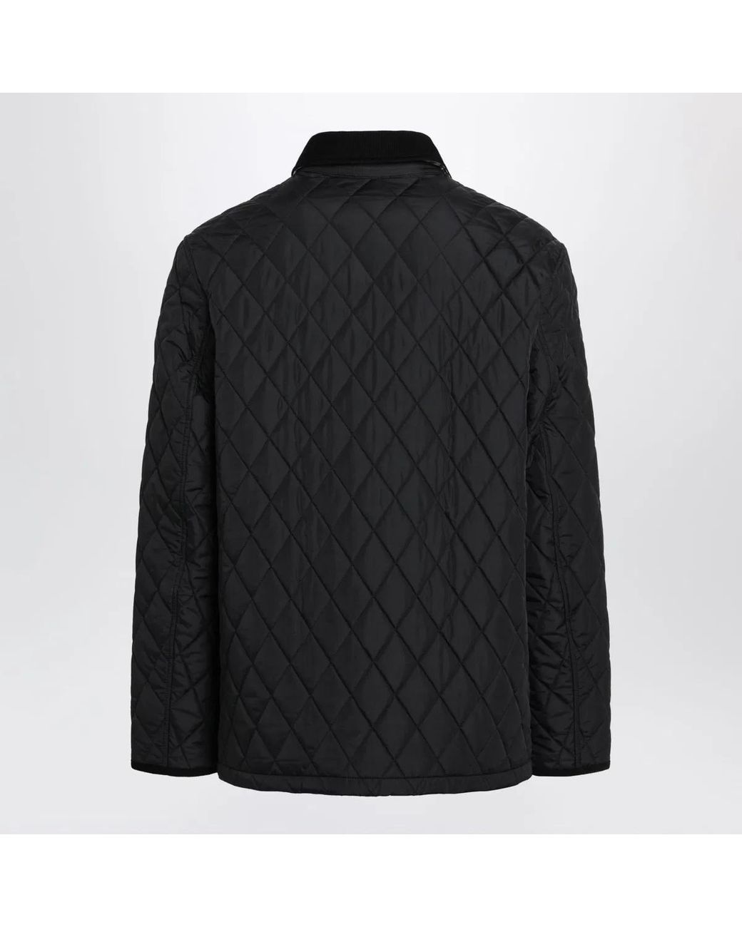 Burberry Black Haddington Quilted Nylon Jacket for men