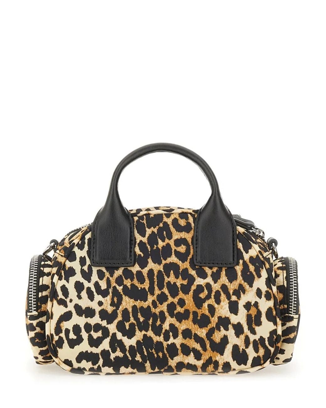 Ganni Black Nylon Small Duffle Bag