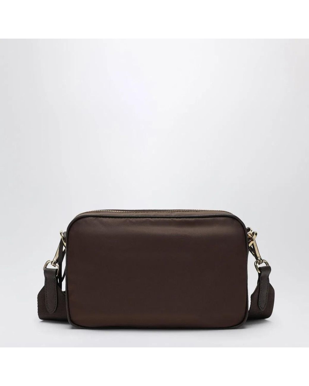 Prada Brown Brandy Renylon Crossbody Bag