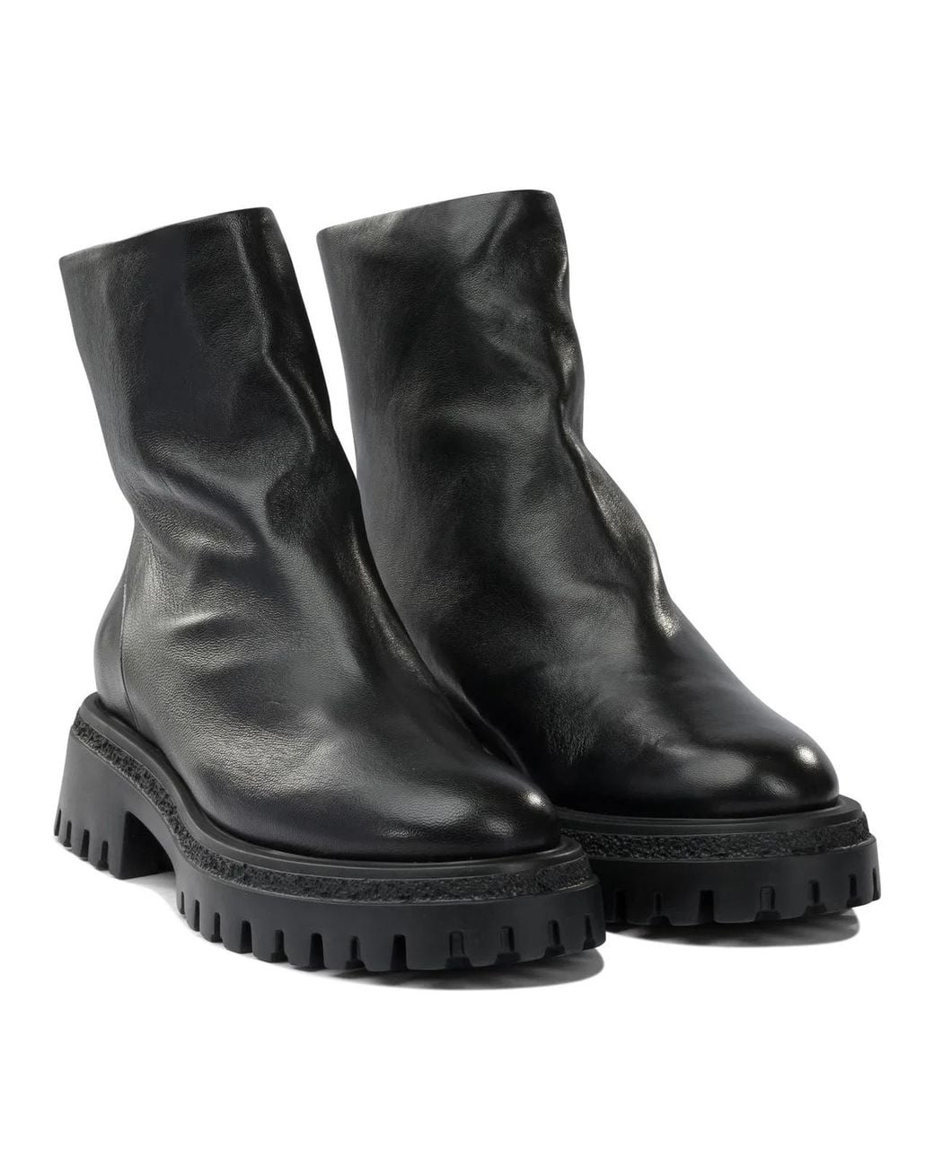 Halmanera Black Ankle Boots