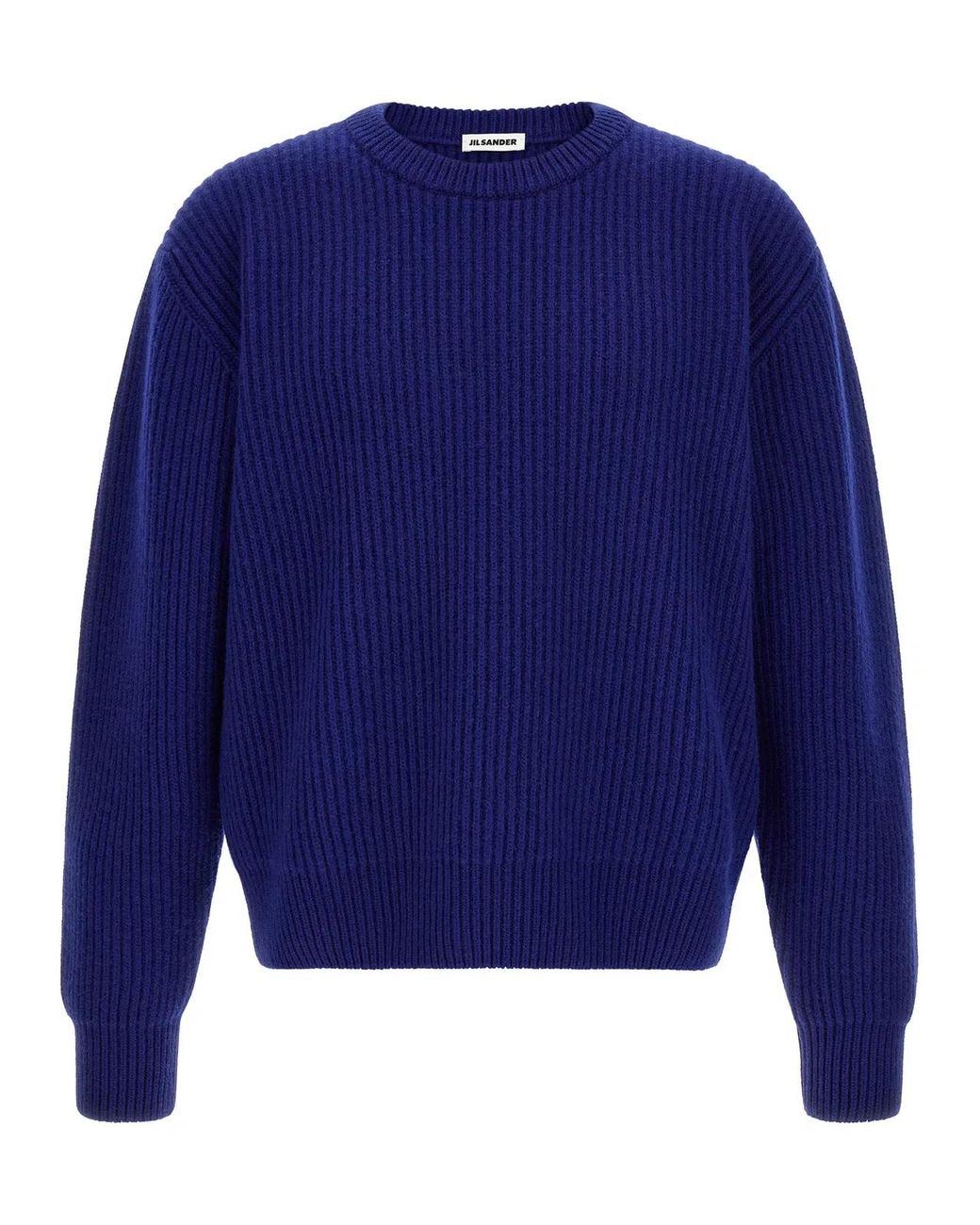 Jil Sander Blue Wool Cardigan Clothing for men