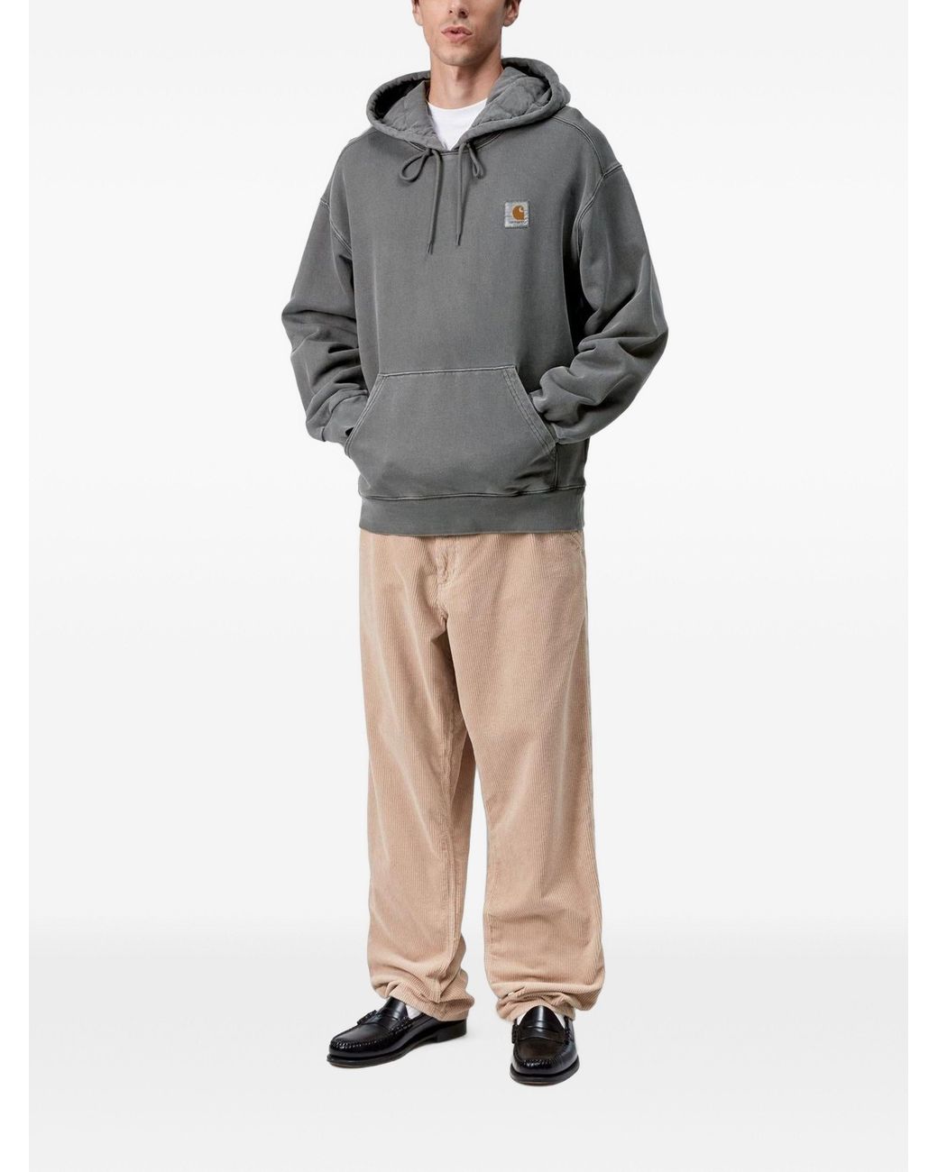 Carhartt Gray Hooded Vista Sweat for men