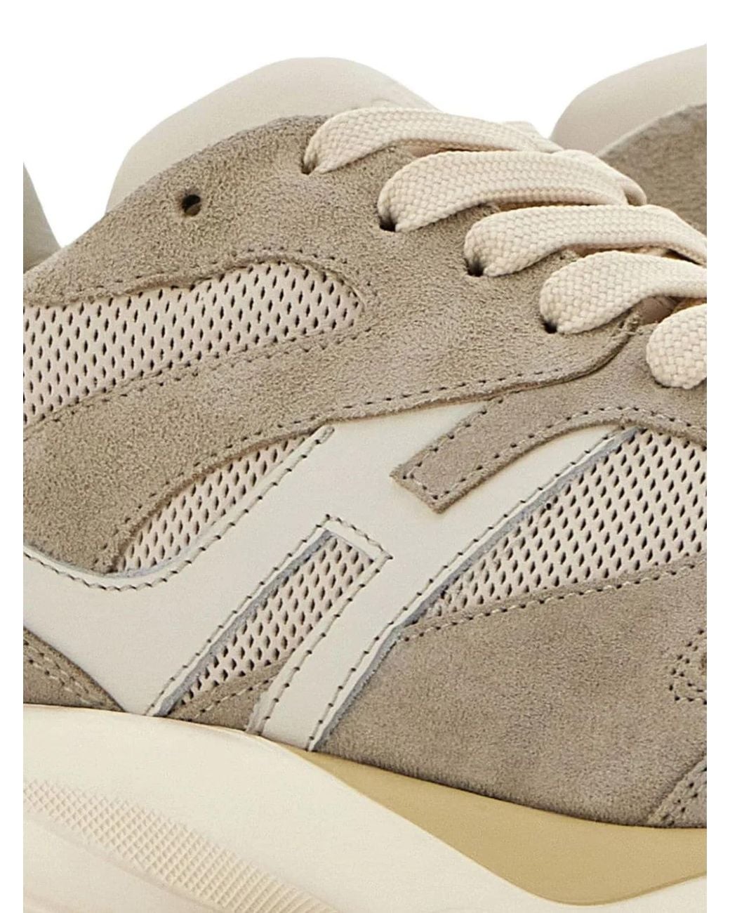 Hogan Natural Sneaker With Logo for men